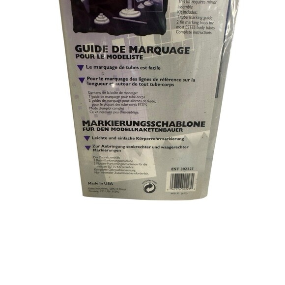 Estes Model Rocket Builders Marking Guide - #302227 New Sealed Fast Shipping - Picture 5 of 11